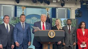 Trump declares 'Liberation Day' in D.C., calls in National Guard Trump declares 'Liberation Day' in D.C., calls in National Guard