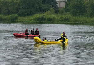 Multiple Agencies Rescue Person in Mental Health Crisis from Frankfort Pond