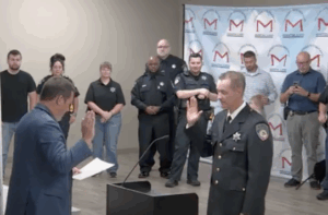 Manhattan Police Department Promotes Garrison to Commander, Diaz to Sergeant