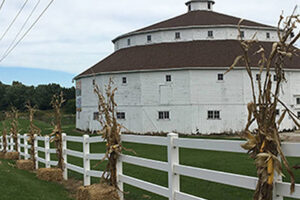 Round Barn Restoration Advances; New Parks Take Shape in Manhattan
