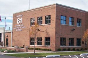 Construction Progresses on New Manhattan Fire Station, August Completion Anticipated
