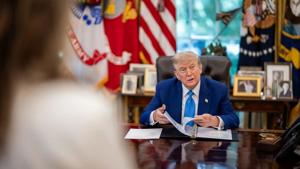 Trump demands Republicans attach voter ID bill to $350 billion for Pentagon