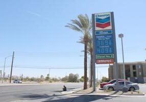 Arizona, Nevada pay less at the pump than California Arizona, Nevada pay less at the pump than California