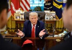 Trump says appeals court ruling rejecting tariffs 'highly partisan'