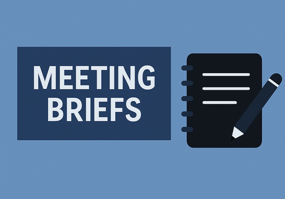 Meeting-Briefs