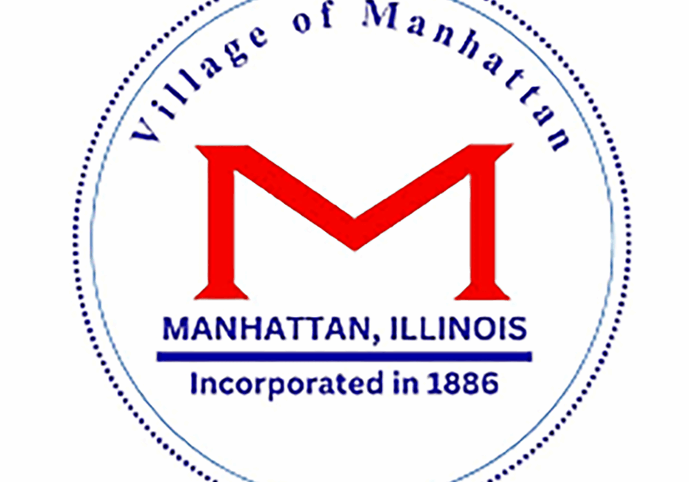 Village of Manhattan Logo Graphic
